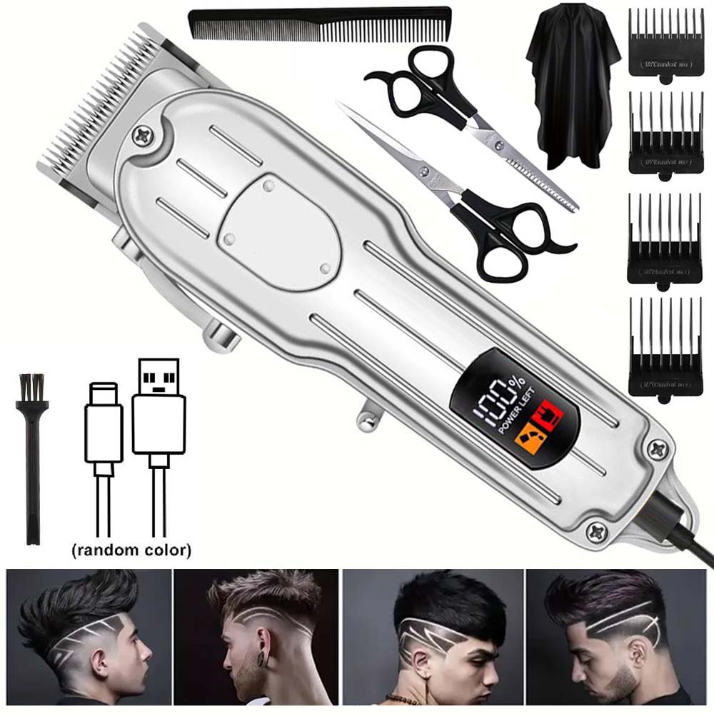 Men'S Grooming Haircut - ماكينة حلاقة شعر احترافية للرجال -