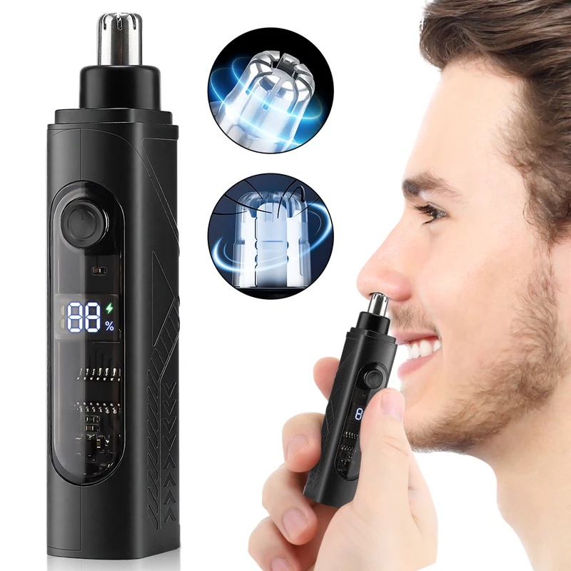 Men'S Grooming Hair Removal - ماكينة تشذيب شعر الأنف القابلة لإعادة
