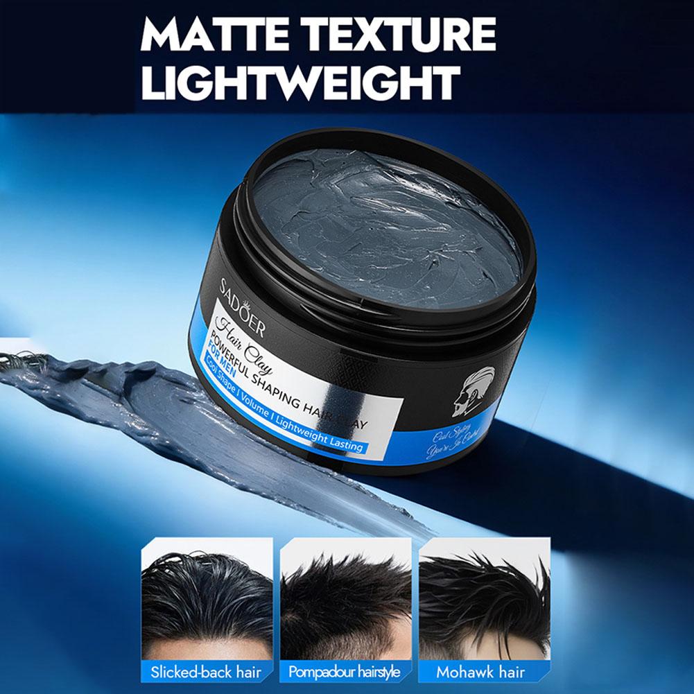 Men'S Grooming Wax - طين تصفيف الشعر للرجال بتثبيت قوي