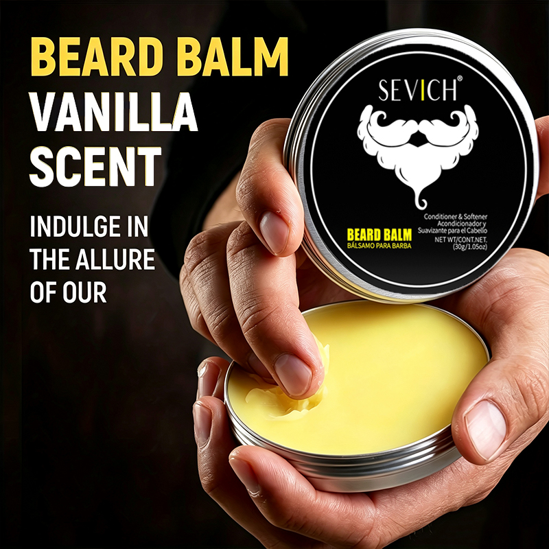 Men'S Grooming Wax - بلسم شعر اللحية للرجال، غير دهني،