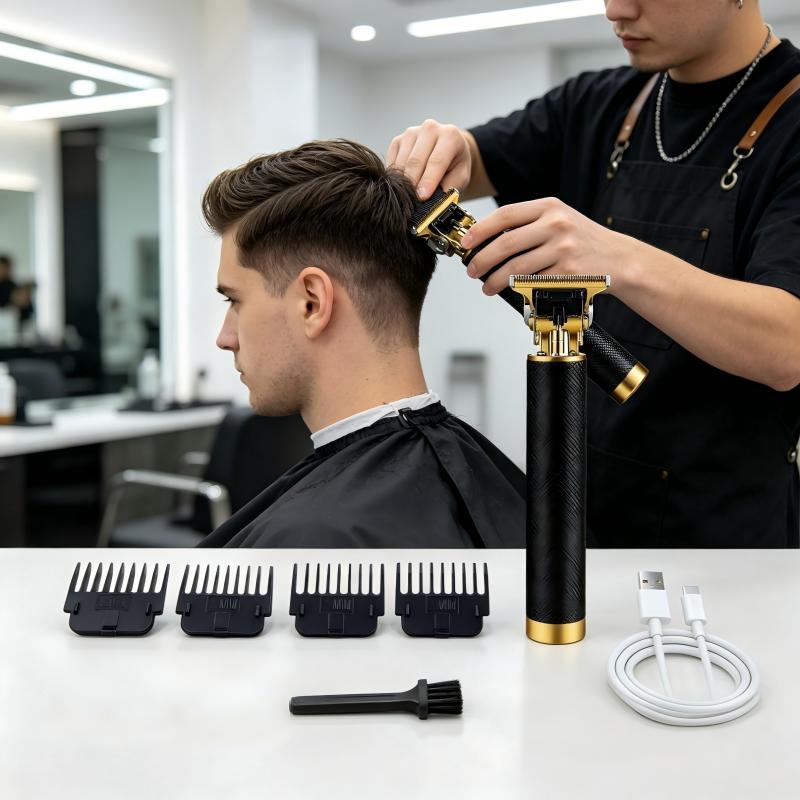 Men'S Grooming Haircut - ماكينة حلاقة الشعر اللاسلكية ذات الملمس