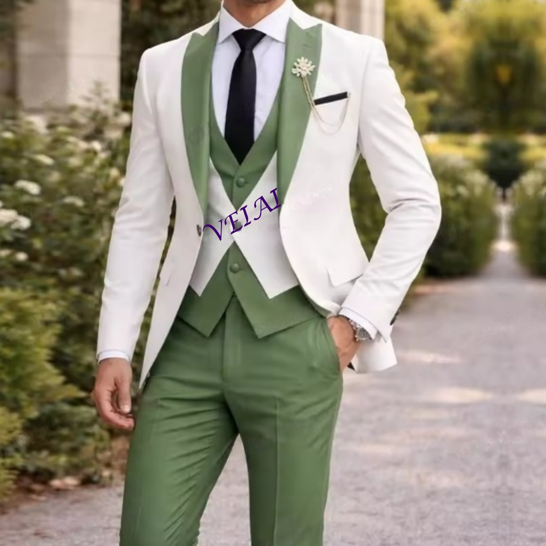 Men'S Grooming Daily - بدلة رجالية رسمية مخصصة جديدة باللونين