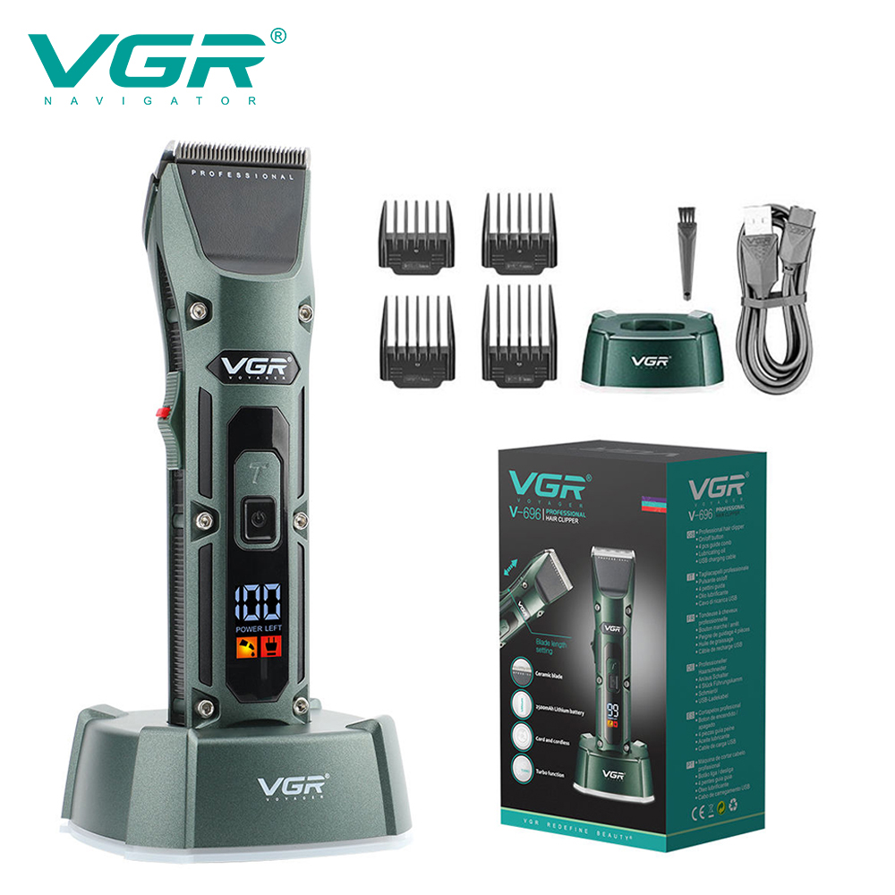 Men'S Grooming Haircut - VGR V-696 جديد المعادن شعبية صالون