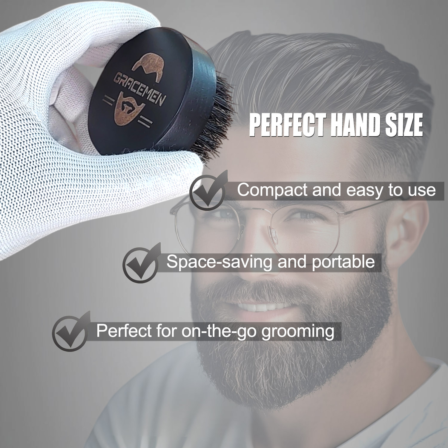 فرشاة اللحية المستديرة للرجال  - مراجعة Men'S Grooming Oil وسعره