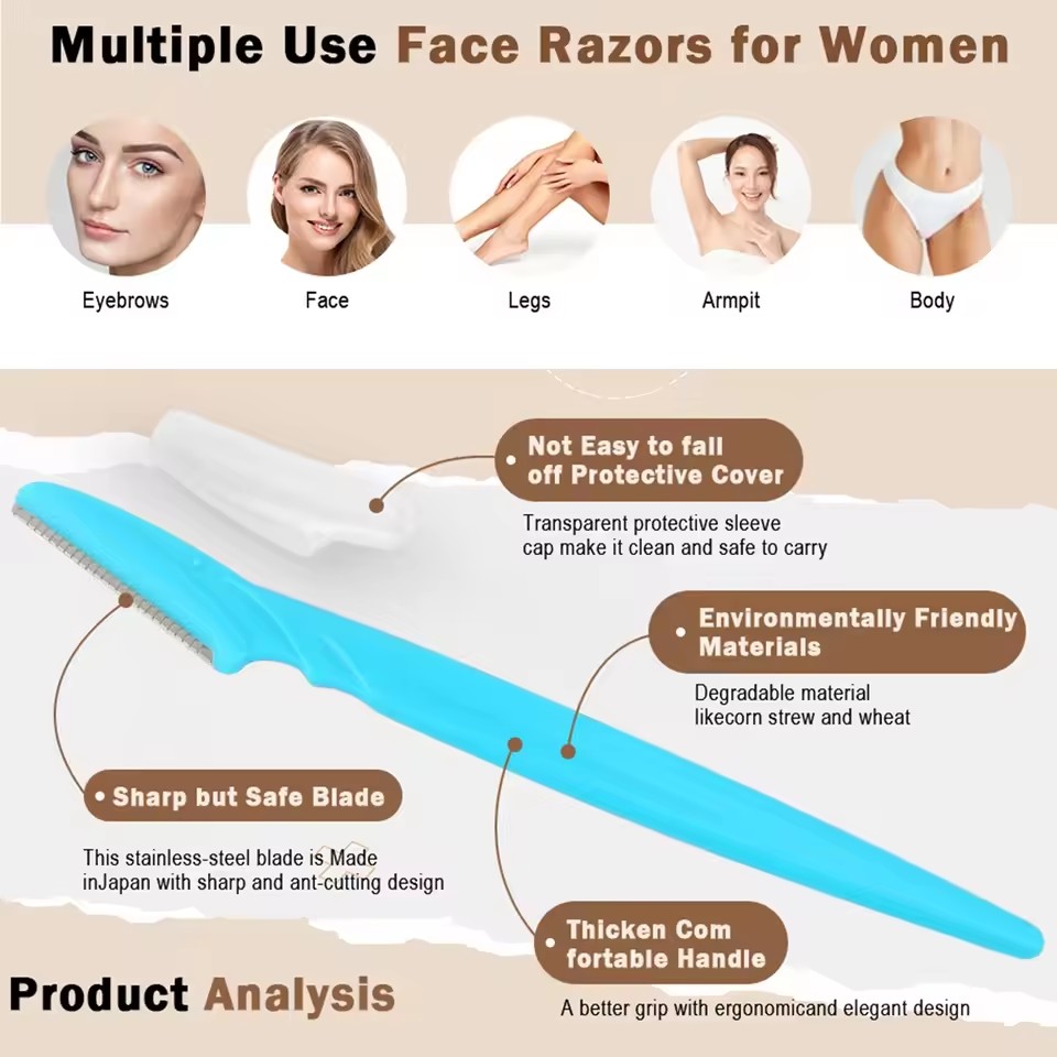 شفرة حلاقة للحواجب والوجه للنس - مراجعة Men'S Grooming Haircut وسعره