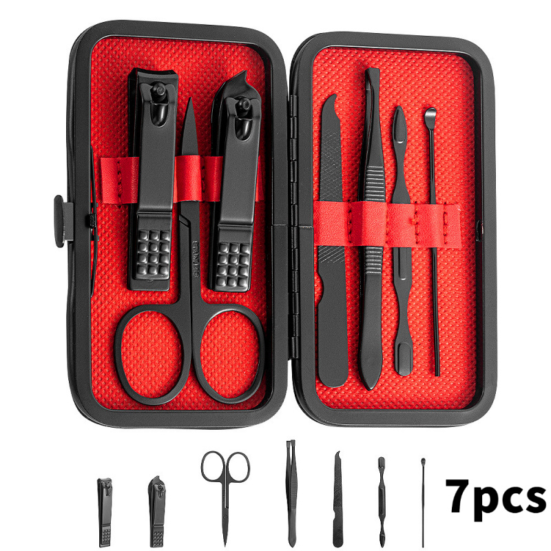 مجموعة مقصات أظافر احترافية مك - مراجعة Nail Care Kit Mens وسعره