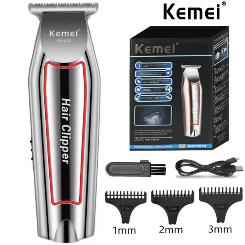 ماكينة حلاقة كهربائية Kemei KM - مراجعة Mens Grooming Box وسعره