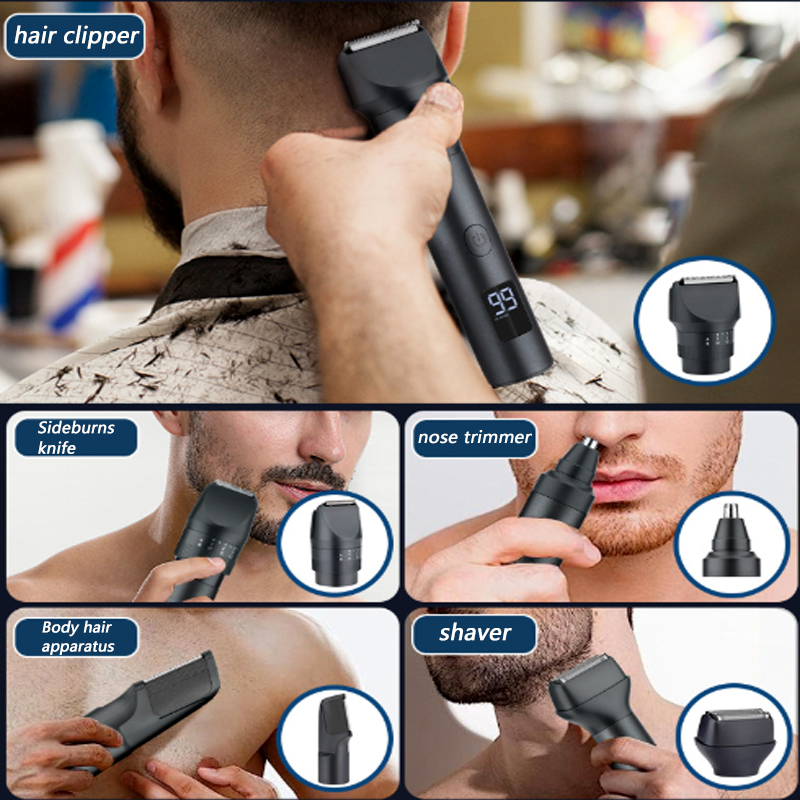 ماكينة حلاقة الشعر اللاسلكية 5 - مراجعة Men'S Grooming Haircut وسعره