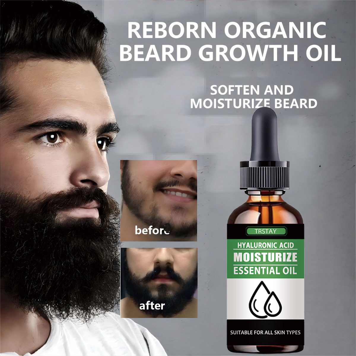 100% طبيعي تسريع شعر الوجه تنم - مراجعة Men'S Grooming Products وسعره