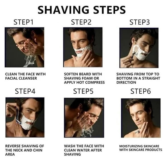 48 قطعة شفرات حلاقة بديلة للرج - مراجعة Men Grooming Full Body وسعره