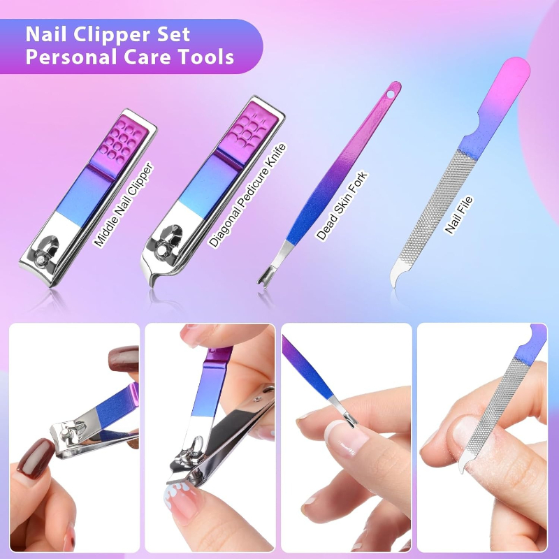 مجموعة أدوات العناية بالأظافر، - مراجعة Nail Care Kit Mens وسعره