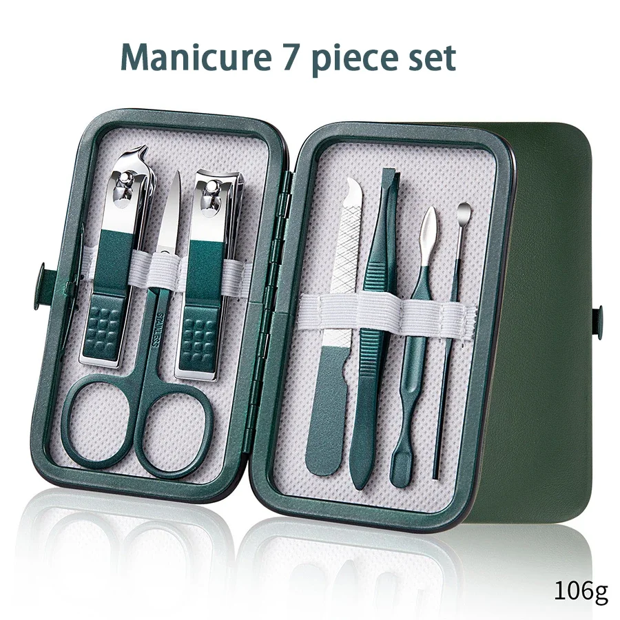 طقم مانيكير 4/7/10/12/18 قطعة، - مراجعة Nail Care Kit Mens وسعره