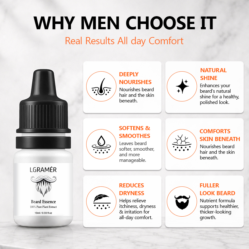 سيروم نمو اللحية للرجال لتغذية - مراجعة Men'S Grooming Oil وسعره