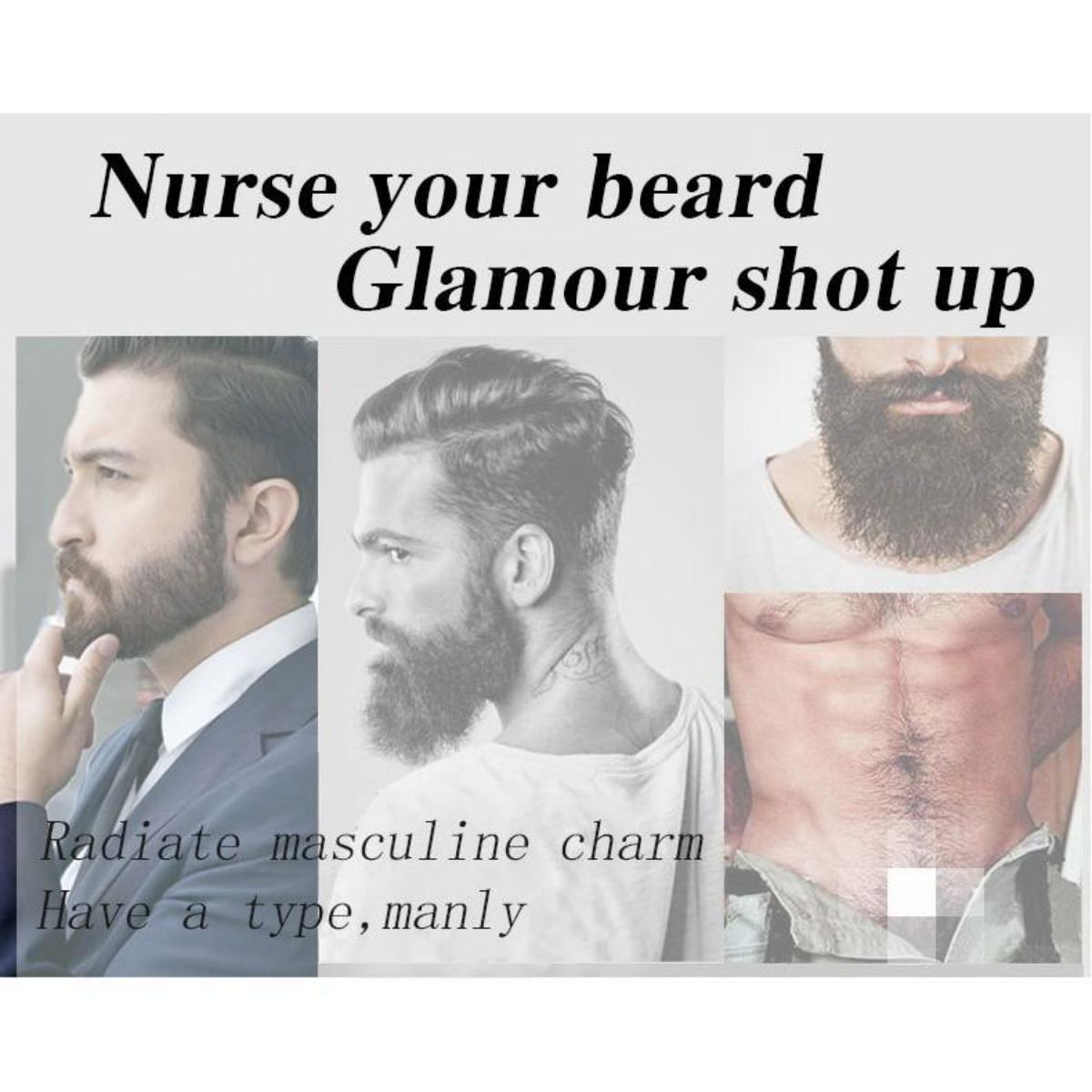 100% طبيعي تسريع شعر الوجه تنم - مراجعة Men'S Grooming Products وسعره