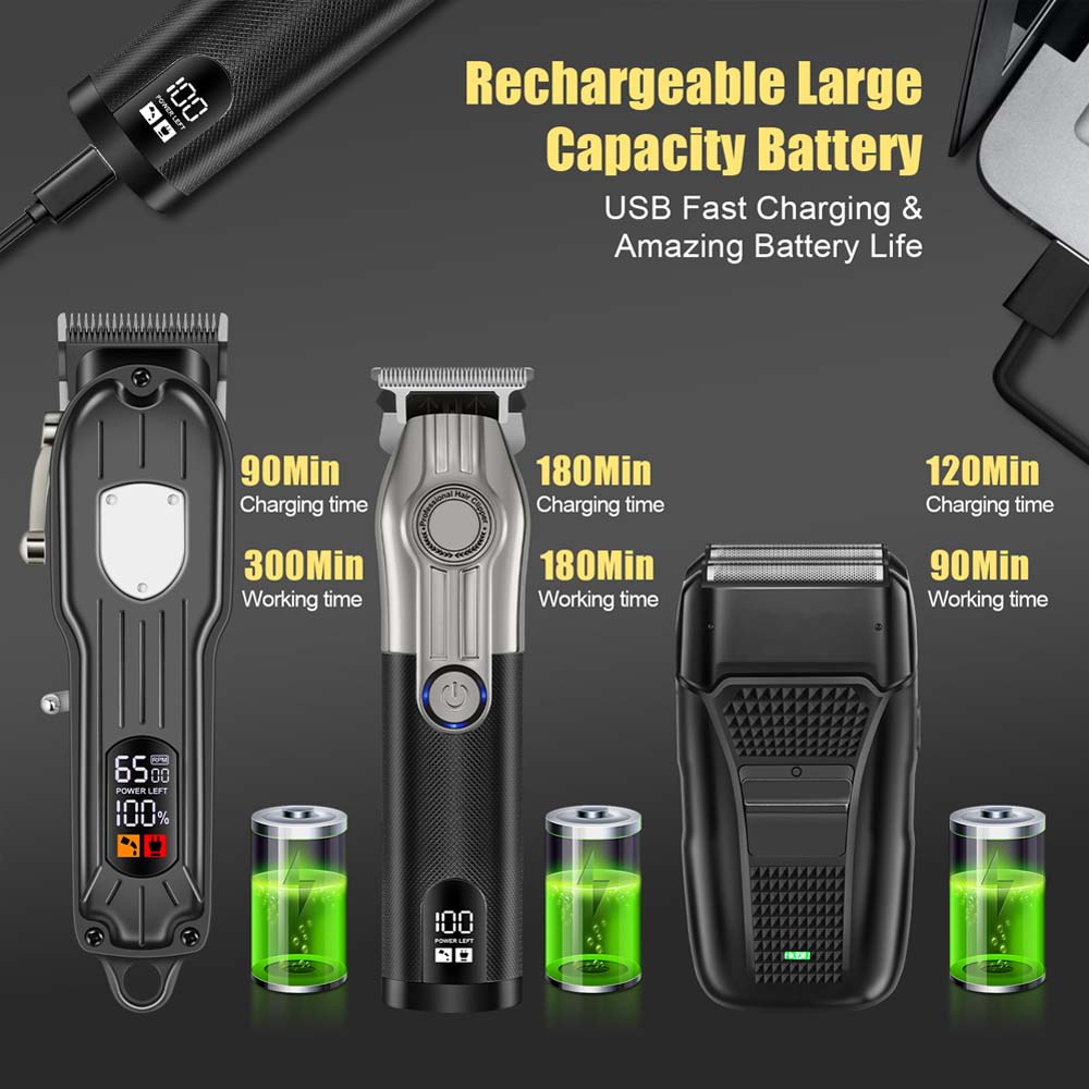 مجموعة ماكينة حلاقة الشعر الاح - مراجعة Men'S Grooming Set وسعره