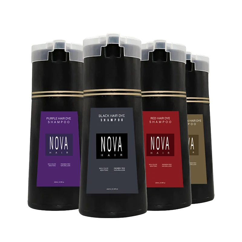 نوفا شامبو صبغ الشعر صبغ فوري  - مراجعة Men'S Grooming Oil وسعره