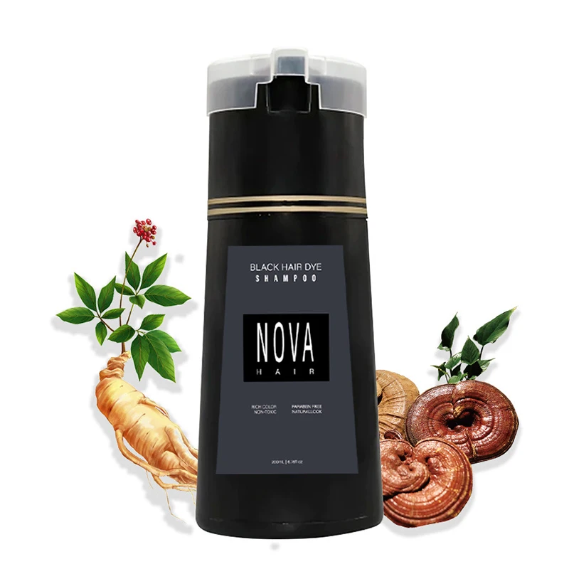 نوفا شامبو صبغ الشعر صبغ فوري  - مراجعة Men'S Grooming Oil وسعره