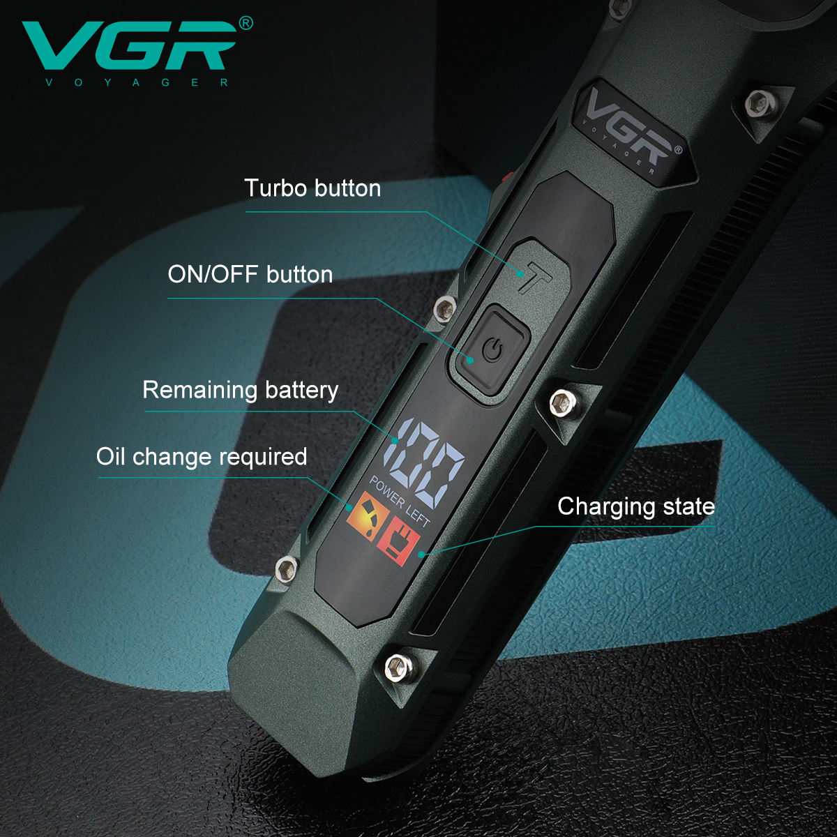VGR V-696 جديد المعادن شعبية ص - مراجعة Men'S Grooming Haircut وسعره